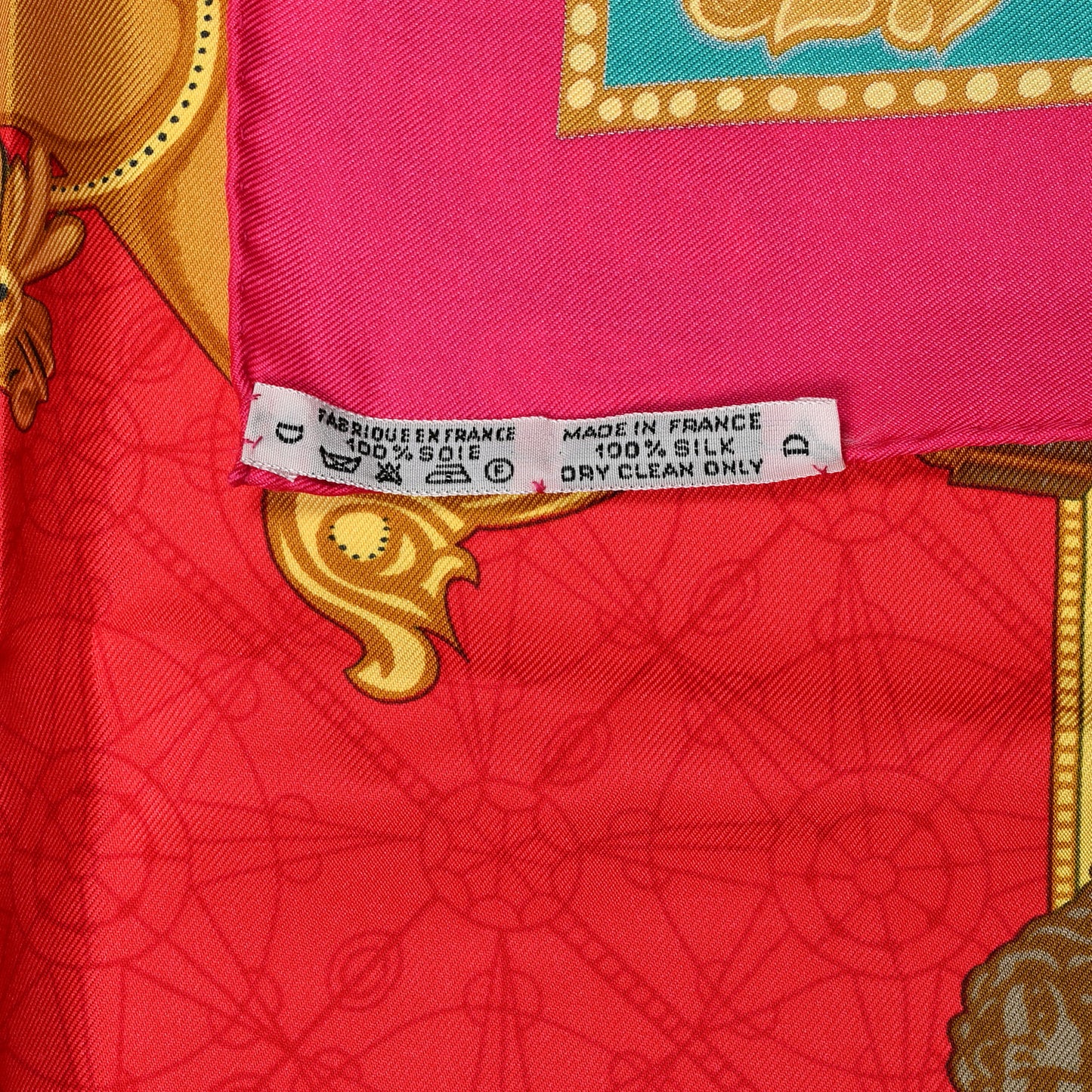 Silk Les Bissone De Venise Scarf 90