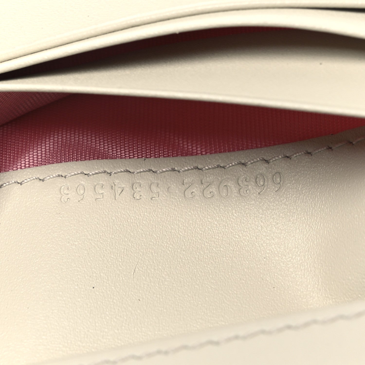 Gucci GG Supreme Monogram Les Pommes Card Case Wallet Beige Multicolor Mystic White 7 of 8