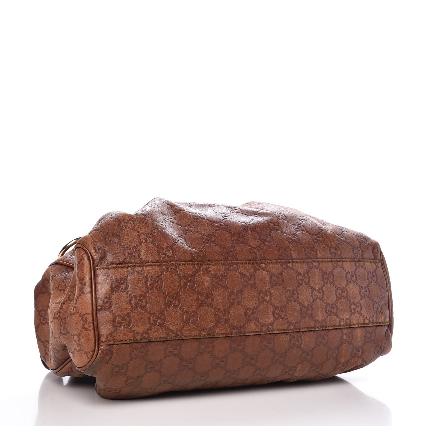 Guccissima Medium Sukey Tote Brown