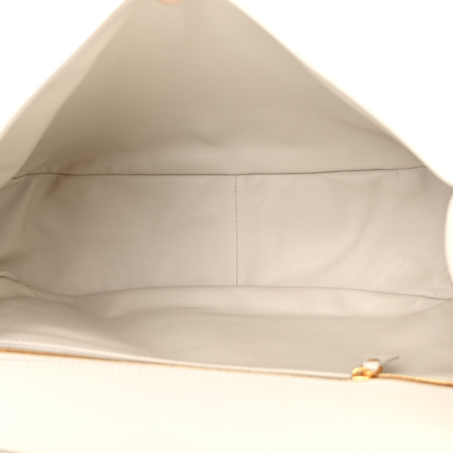 Nappa Intrecciato Strap Shoulder Bag White