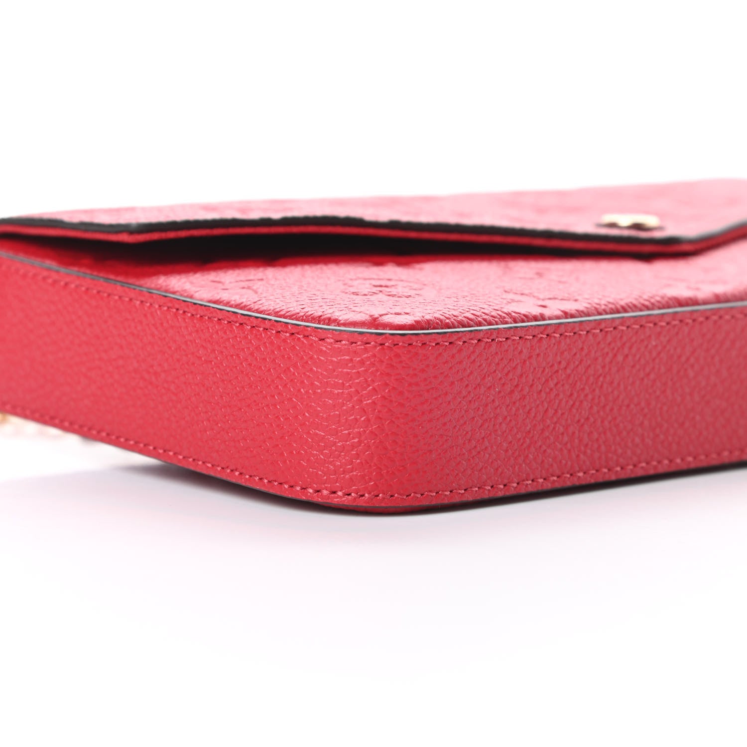 Louis Vuitton Empreinte Pochette Felicie Chain Wallet Scarlet 12 of 13