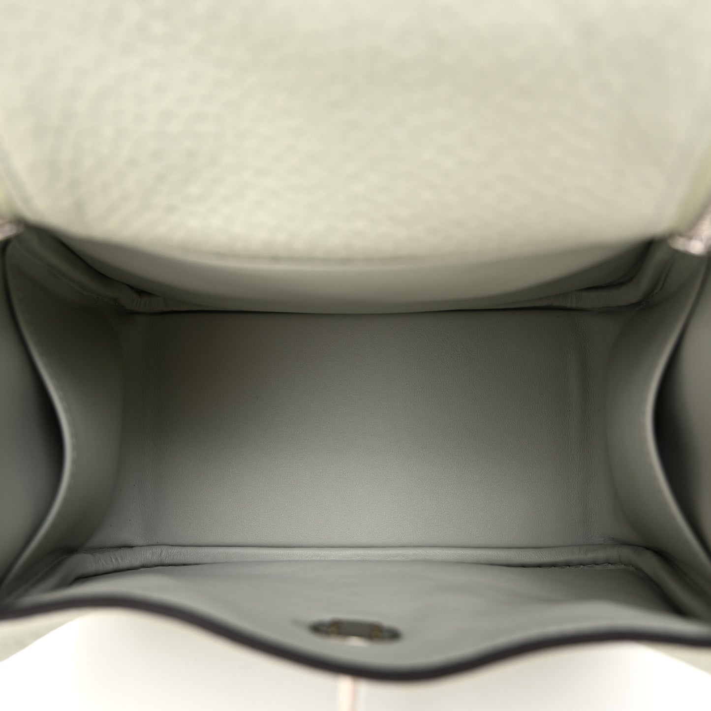 Taurillon Clemence Mini Lindy 20 Gris Neve