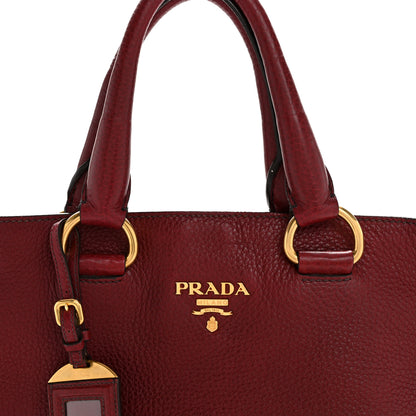 Prada Vitello Daino Shopping Tote Amaranto 8 of 15