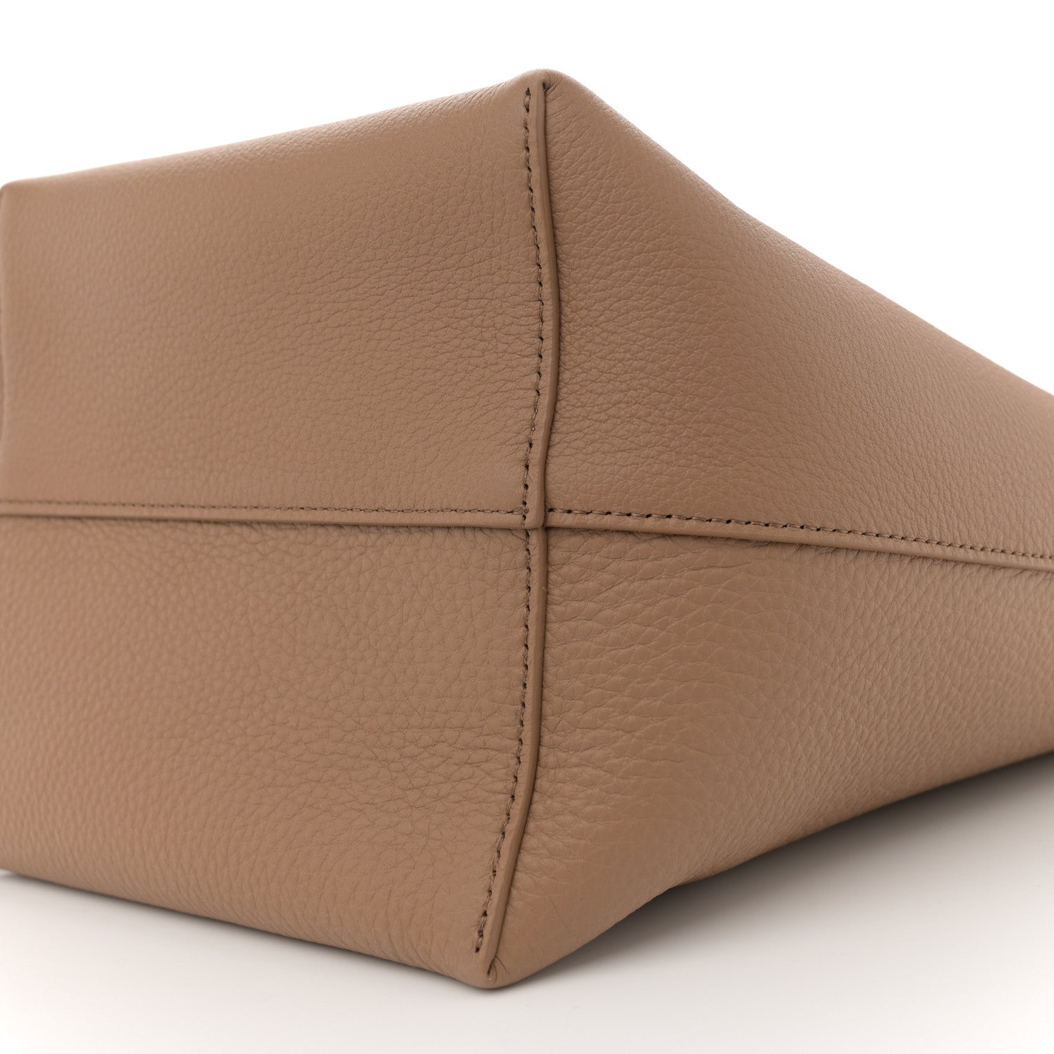 The Row Grained Calfskin Medium N/S Park Tote Sandpit 10 of 10
