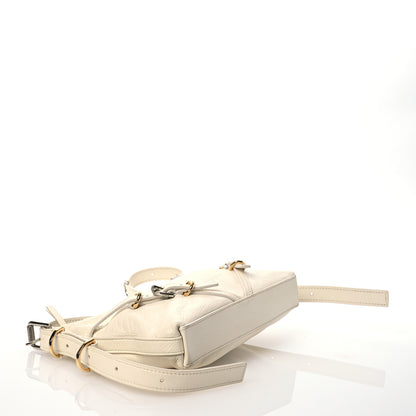 Givenchy Tumbled Calfskin Mini Voyou Boyfriend Party Bag White 4 of 11