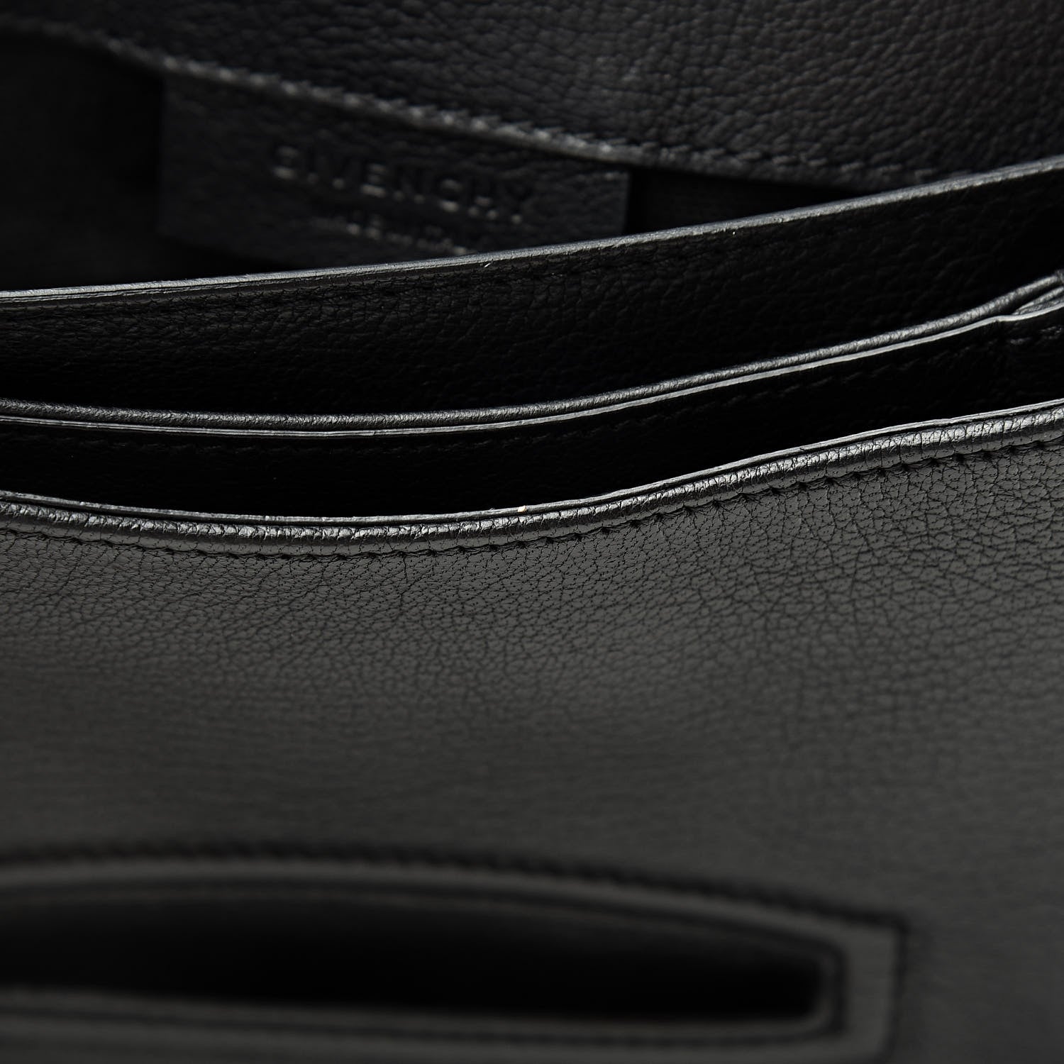 Givenchy Sugar Goatskin Medium Antigona Envelope Clutch Black 8 of 10