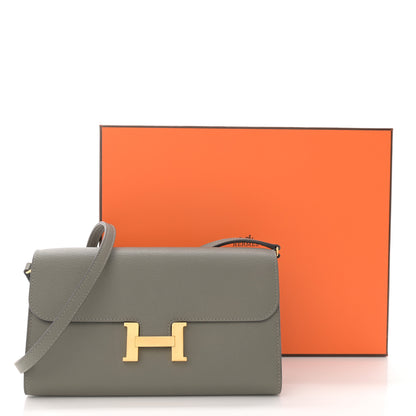 Hermes Epsom Constance Long To Go Wallet Gris Meyer 12 of 12