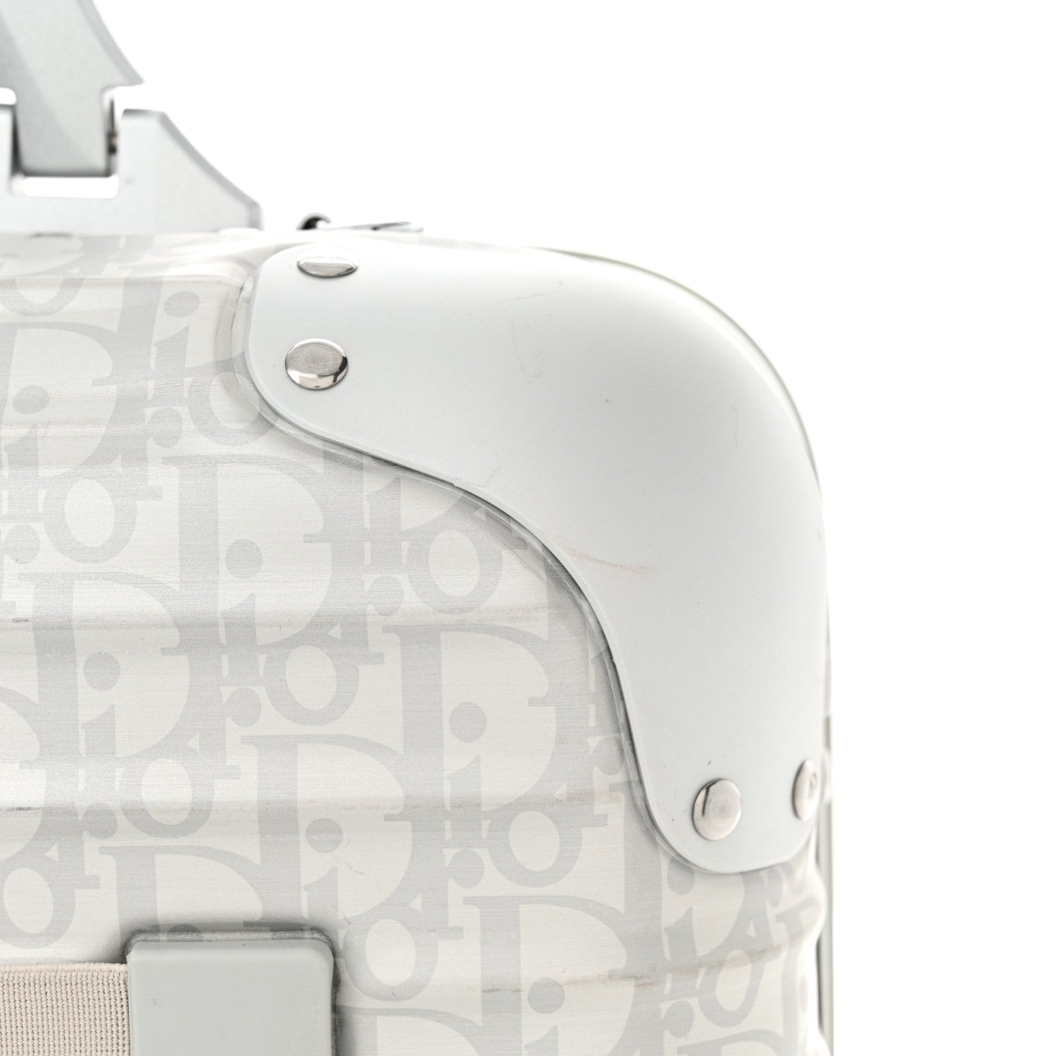 Christian Dior X RIMOWA Aluminum Oblique Hand Case Grey 16 of 19