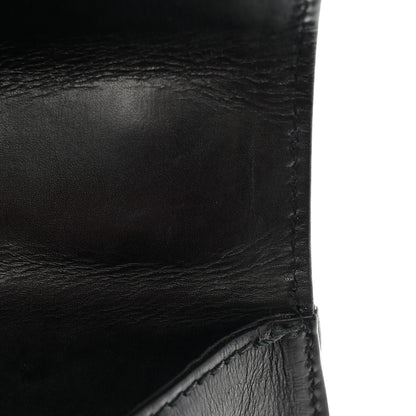 Salvatore Ferragamo Brushed Off Calfskin Small Iconic Top Handle Black 10 of 13