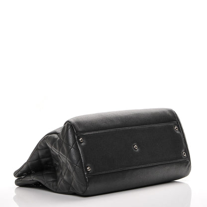 Chanel Grained Calfskin Large Shopping Tote Black 4 of 7