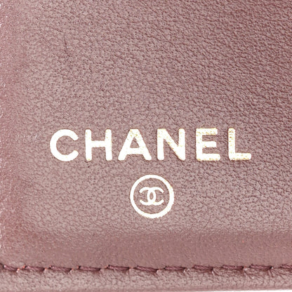 Chanel Caviar Quilted Compact Bifold Wallet Black 6 of 9