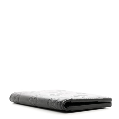 Louis Vuitton Calfskin Monogram Shadow Pocket Organizer Black 3 of 7