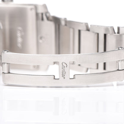 Cartier Stainless Steel 25mm Tank Francaise Quartz Watch 7 of 10