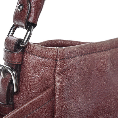 Prada Cervo Lux Chain Shoulder Bag Lampone Sfumato 17 of 18