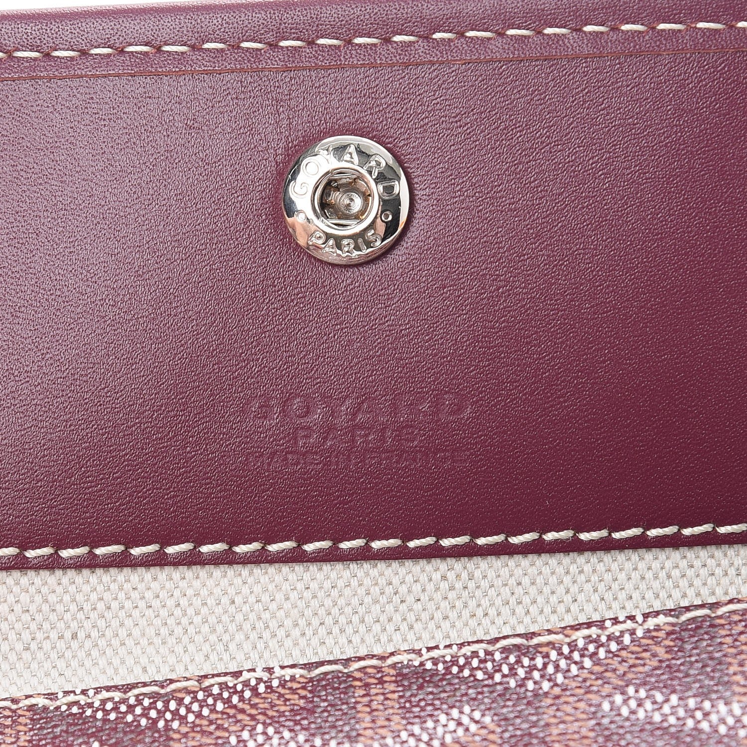 Goyard Goyardine Saint Louis PM Bordeaux 8 of 10