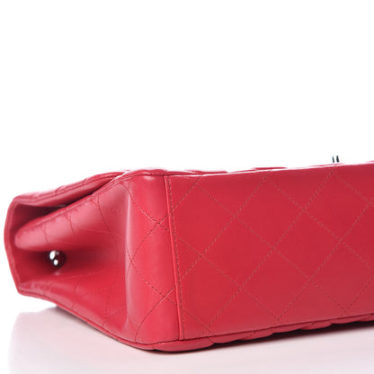 Chanel Lambskin Quilted Maxi Single Flap Fuchsia 5 of 11