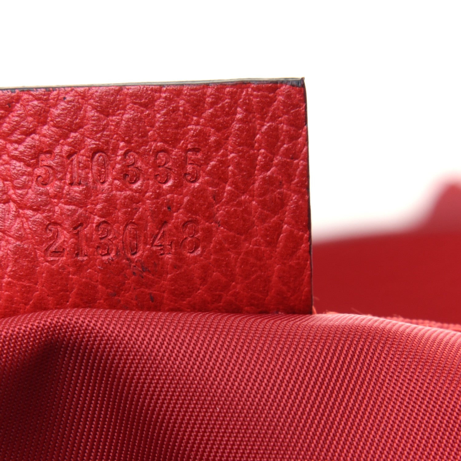 Gucci Nylon Monogram Double Buckle Flap Messenger Bag Vibrant Red 9 of 15