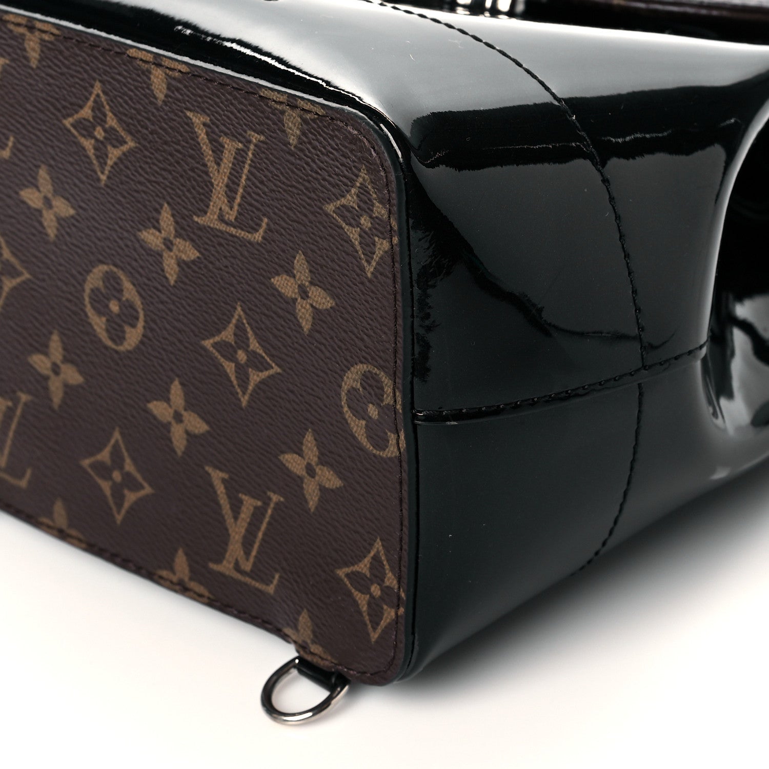 Louis Vuitton Patent Monogram Hot Springs Backpack Black 8 of 8