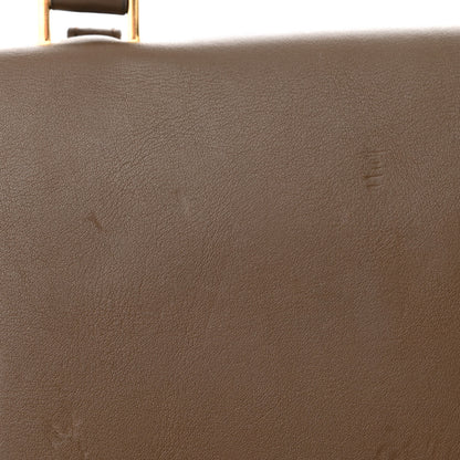 Celine Smooth Calfskin Linen Medium Tri-Color Trapeze Taupe 11 of 15