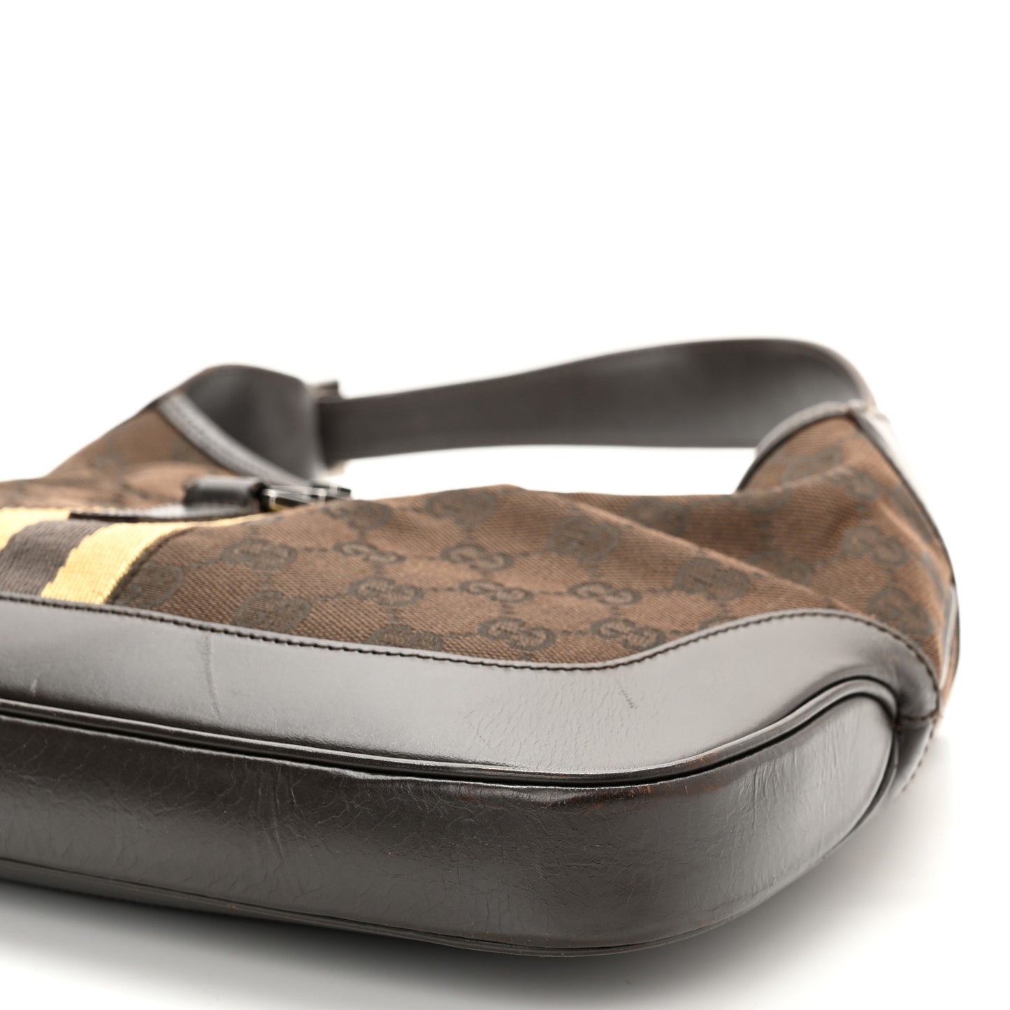 Monogram Small Jackie O Hobo Dark Brown