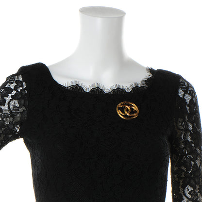 Chanel CC Rope Brooch Gold 2 of 5