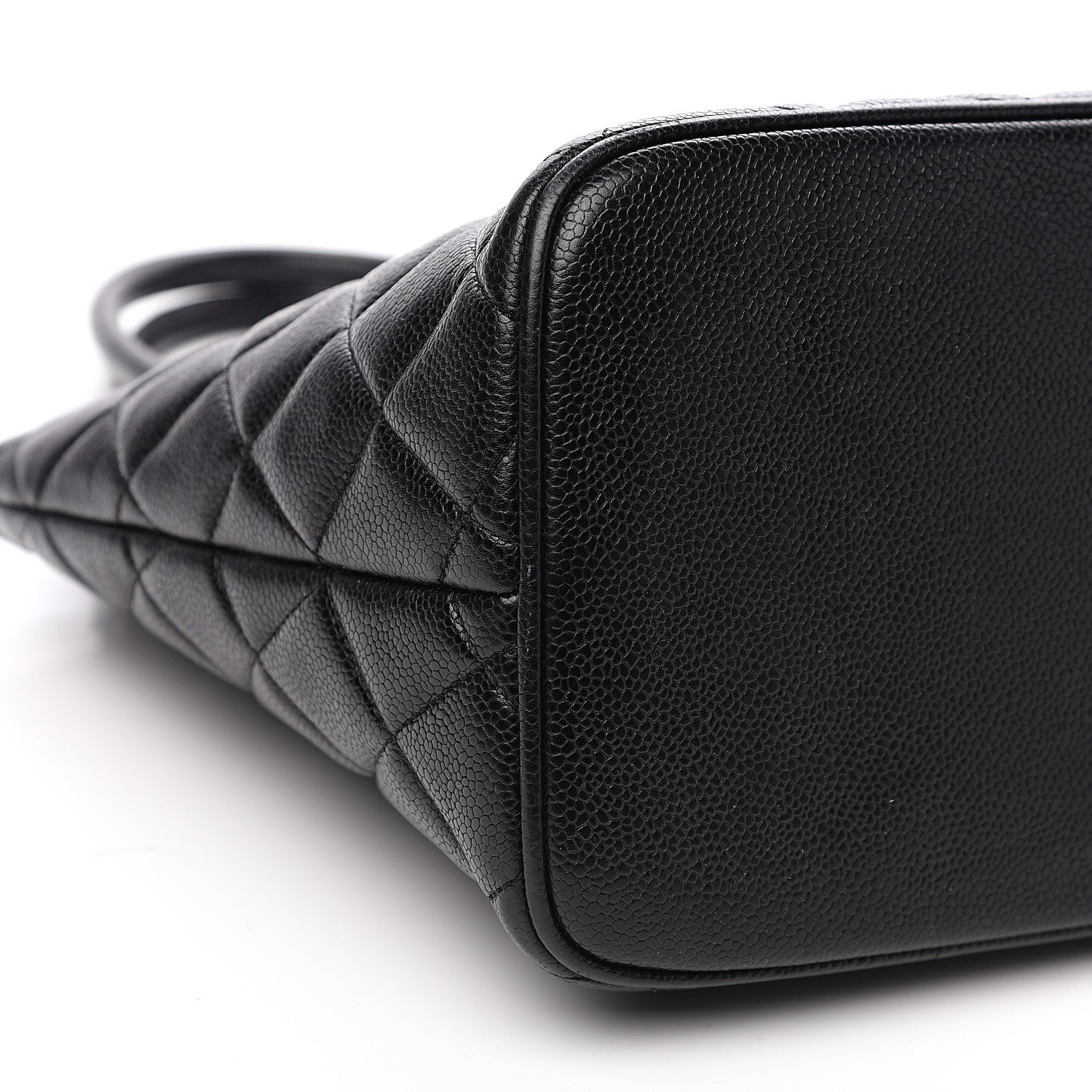 Chanel Caviar Quilted Medallion Tote Black 8 of 12