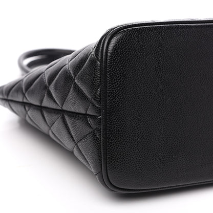 Chanel Caviar Quilted Medallion Tote Black 8 of 12