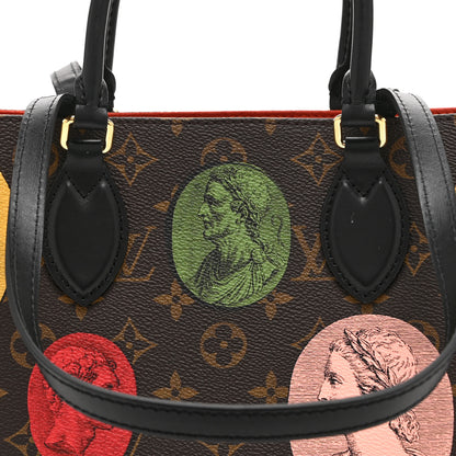 Louis Vuitton X FORNASETTI Monogram Cameo Onthego MM 7 of 9