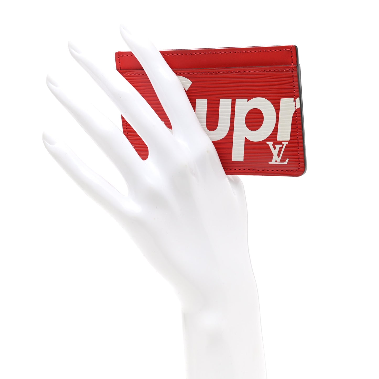 X SUPREME Epi Card Holder Red