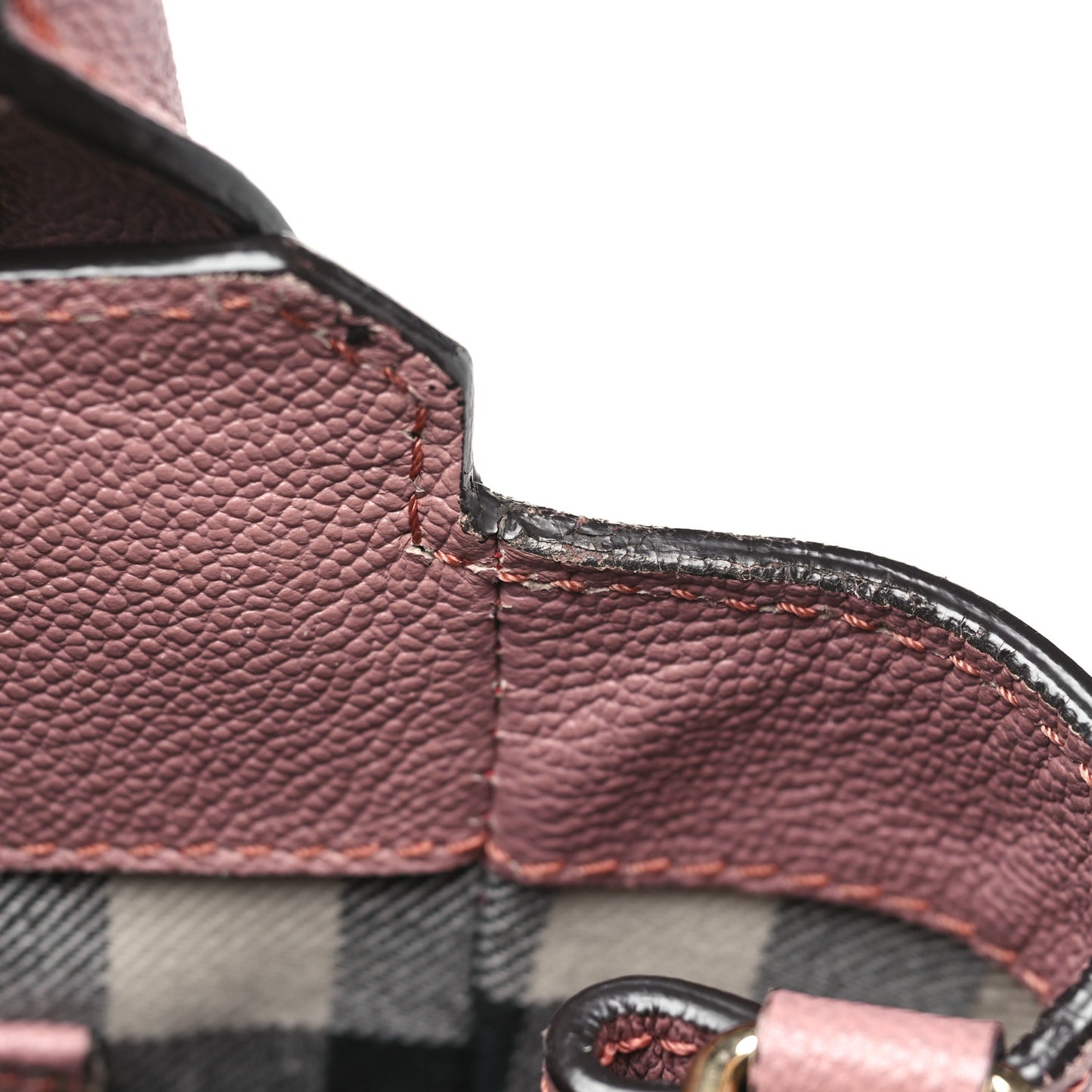 Soft Grain Calfskin Medium Buckle Tote Dusty Pink
