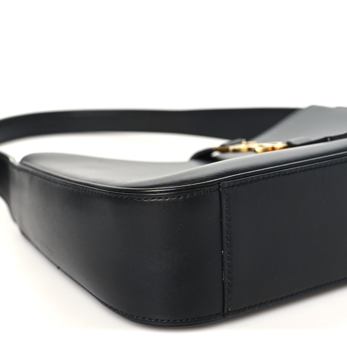 Saint Laurent Smooth Calfskin Le 5 A 7 Hobo Black 8 of 9