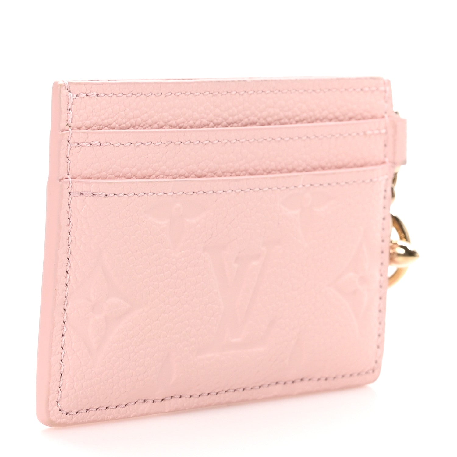 Louis Vuitton Empreinte Monogram LV Charms Card Holder Pink Opale 3 of 10