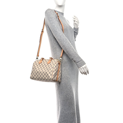 Louis Vuitton Damier Azur Speedy Bandouliere 25 2 of 8