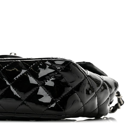 Chanel Patent Calfskin Quilted Mini Rectangular Flap Black 10 of 13