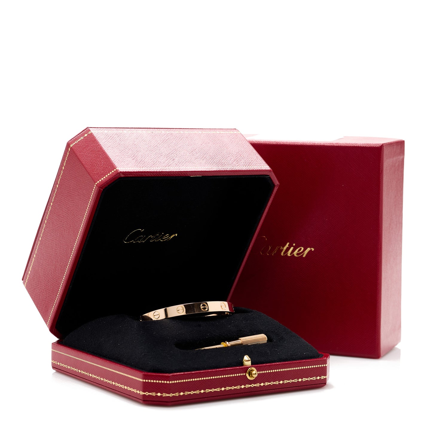 18K Pink Gold LOVE Bracelet 16
