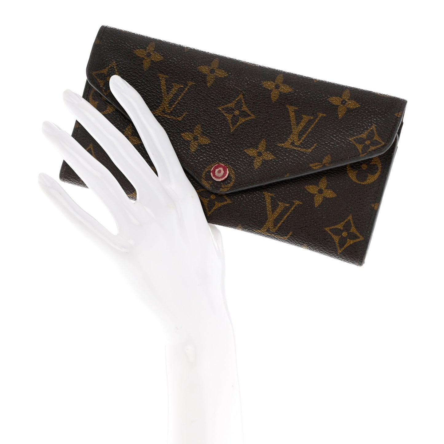 Monogram Josephine Wallet Fuchsia