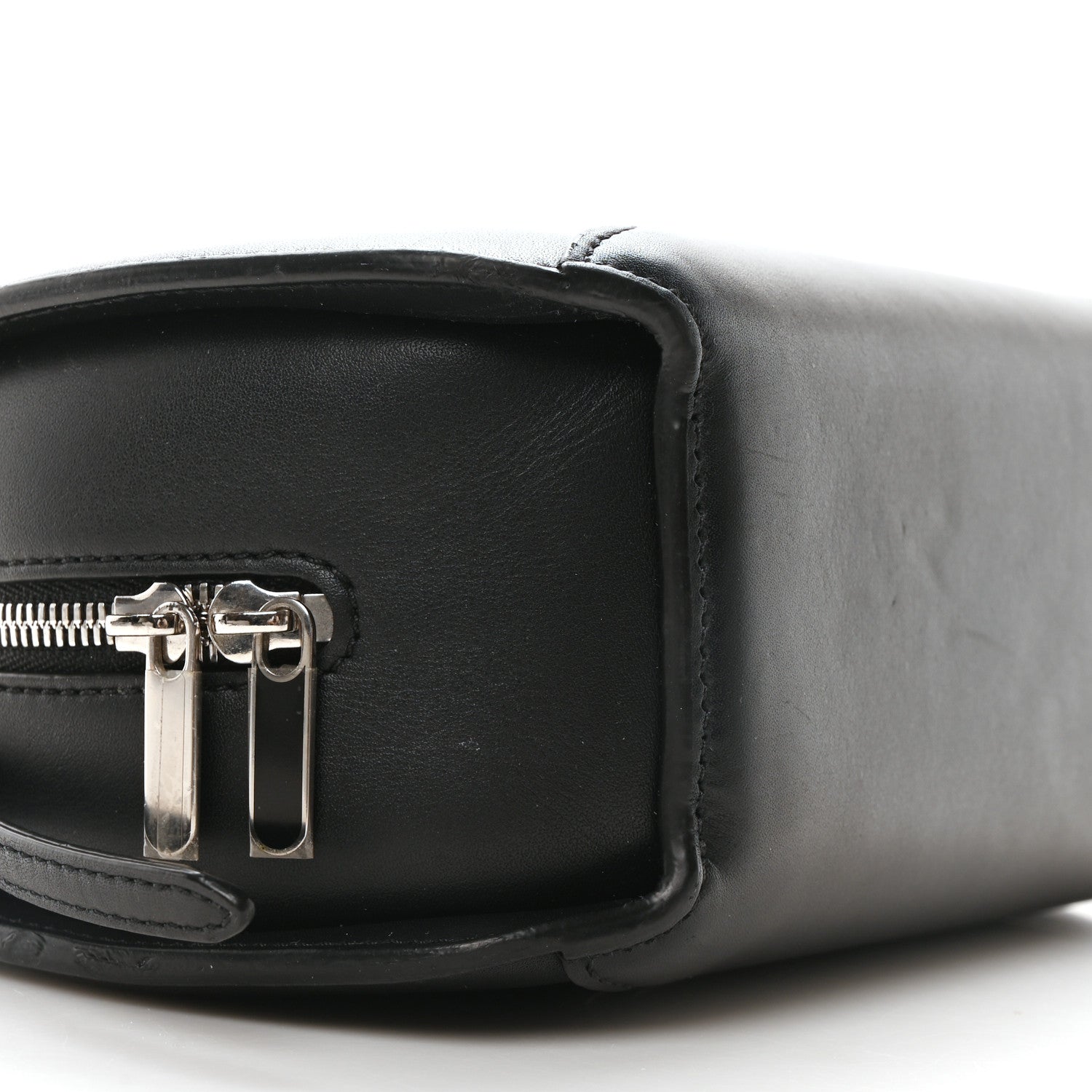 Loro Piana Smooth Calfskin Sesia Crossbody Black 8 of 9