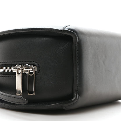 Loro Piana Smooth Calfskin Sesia Crossbody Black 8 of 9