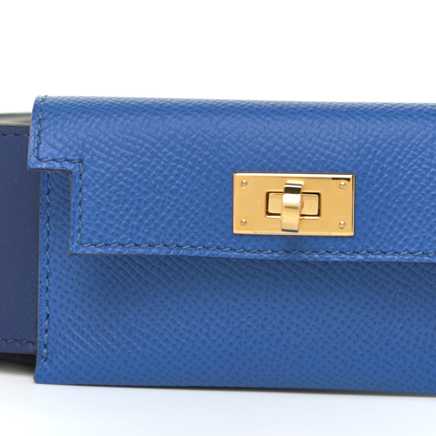 Hermes Swift Epsom Pocket Kelly Shoulder Strap Bleu Saphir Bleu France 8 of 9