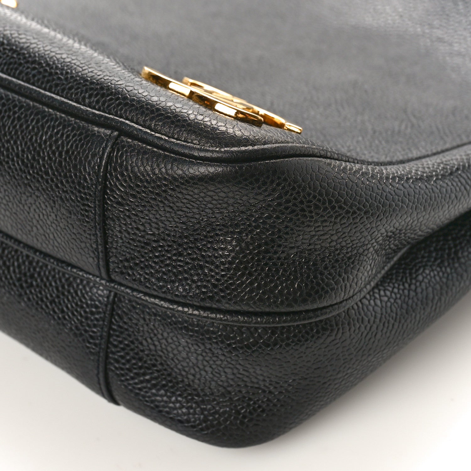 Chanel Caviar CC Shoulder Bag Black 8 of 8