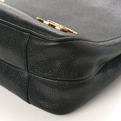 Chanel Caviar CC Shoulder Bag Black 8 of 8