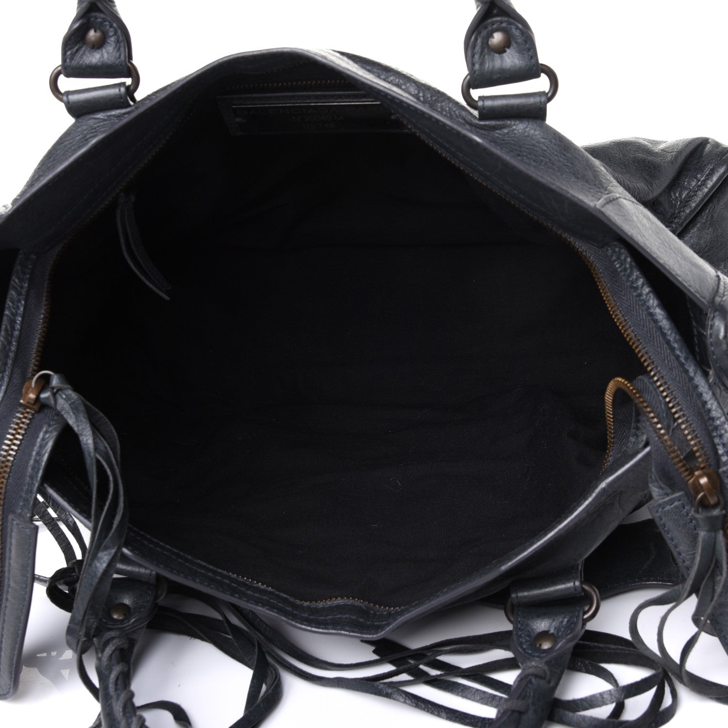 Balenciaga Agneau Classic Hardware City Anthracite 4 of 4
