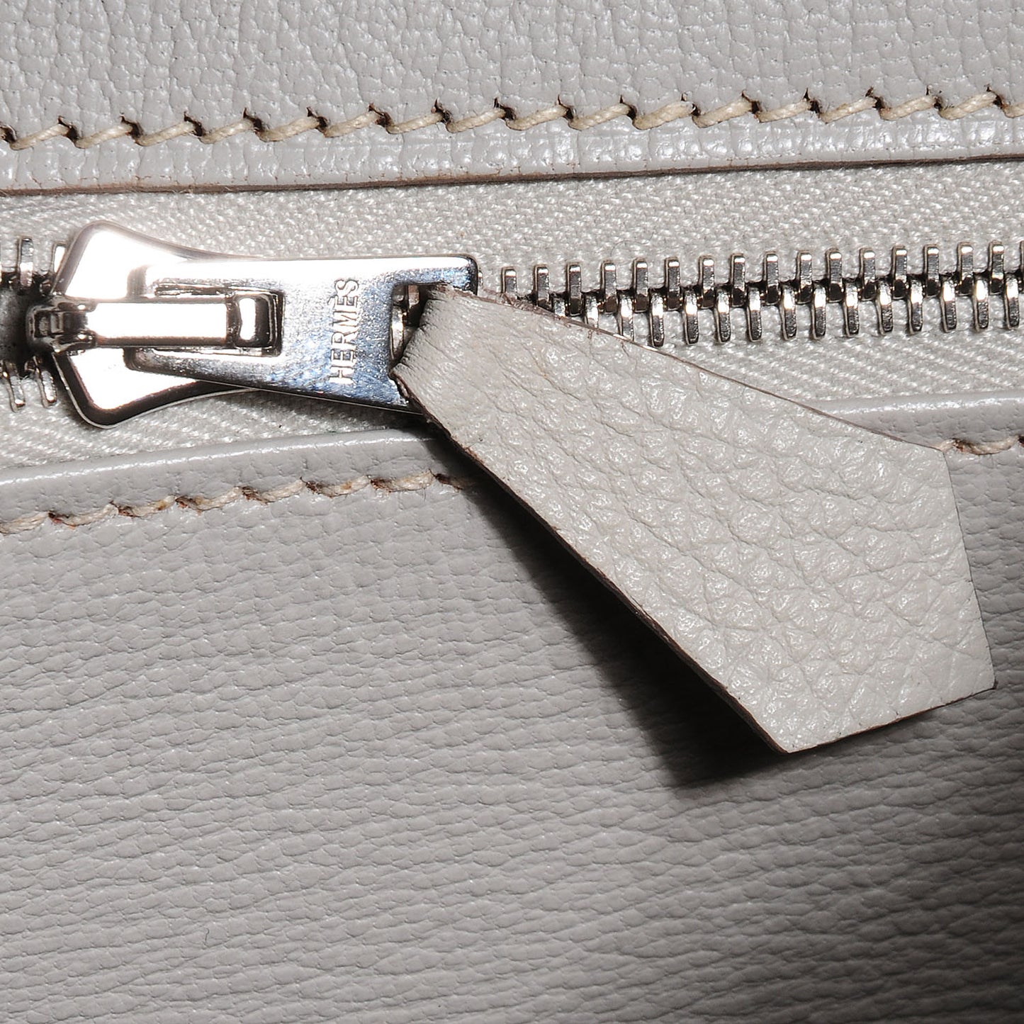 Togo Birkin 35 Gris Perle