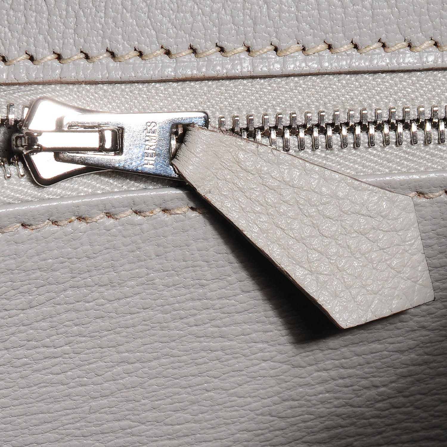 Hermes Togo Birkin 35 Gris Perle 11 of 23
