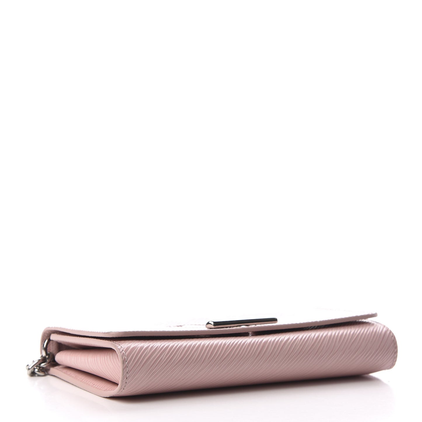 Epi Twist Chain Wallet Rose Ballerine