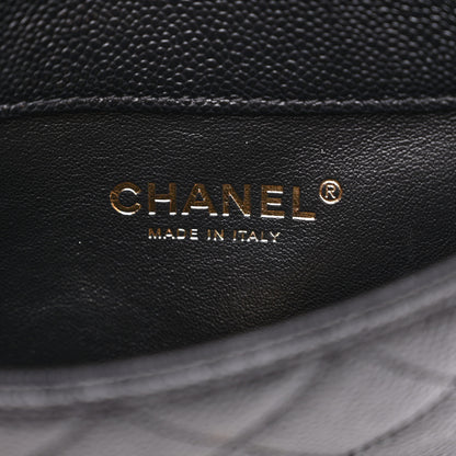 Chanel Shiny Caviar Pick Me Up Flap Belt Bag Black 7 of 12