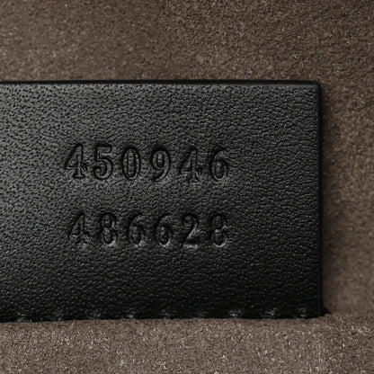 Gucci GG Supreme Monogram Belt Bag Black 9 of 12