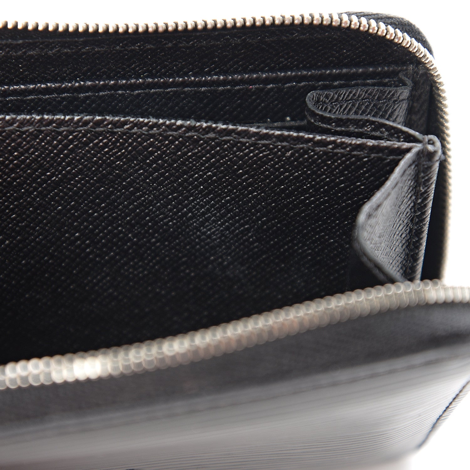 Louis Vuitton Epi Zippy Coin Purse Black 6 of 6