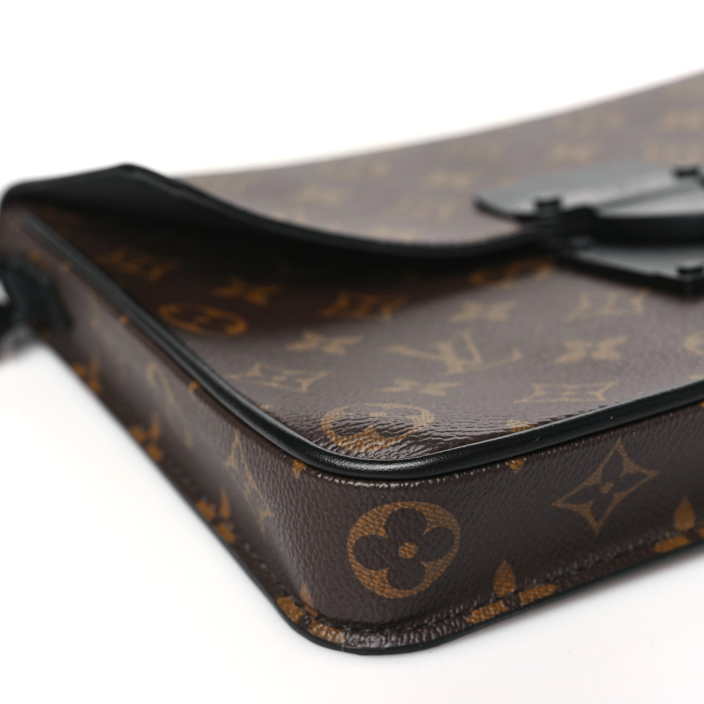 Monogram Macassar S Lock A4 Pouch