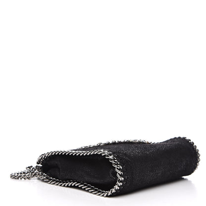 Stella McCartney Shaggy Deer Crystal Stones Peace Tiny Falabella Tote Black 4 of 10